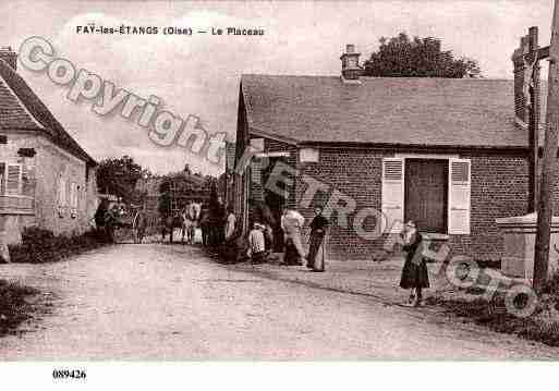 Ville de FAYLESETANGS, carte postale ancienne