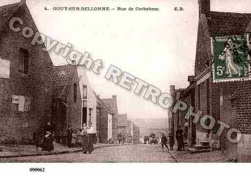 Ville de GOUYSOUSBELLONNE, carte postale ancienne