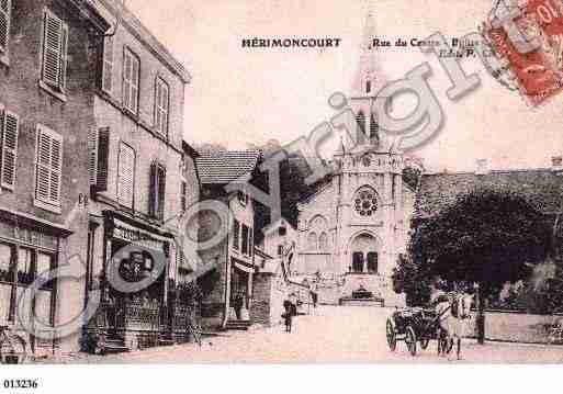 Ville de HERIMONCOURT, carte postale ancienne