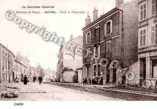 Ville de JARVILLELAMALGRANGE, carte postale ancienne