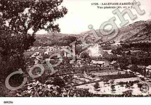 Ville de LALEVADED'ARDECHE, carte postale ancienne