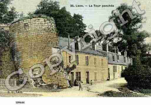 Ville de LAON, carte postale ancienne