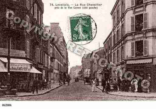 Ville de LEVALLOISPERRET, carte postale ancienne