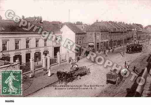 Ville de LILLE, carte postale ancienne