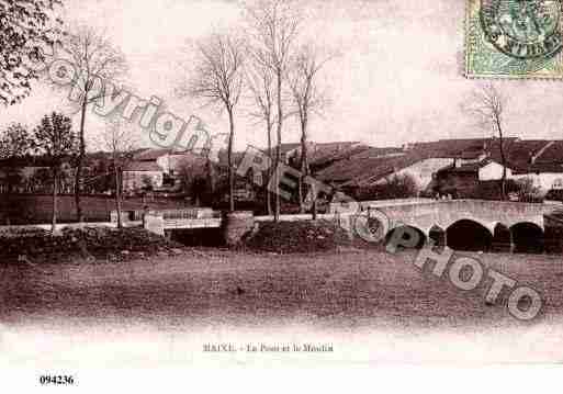 Ville de MAIXE, carte postale ancienne