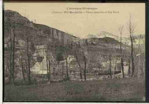 Ville de MANDAILLESSAINTJULIEN, carte postale ancienne