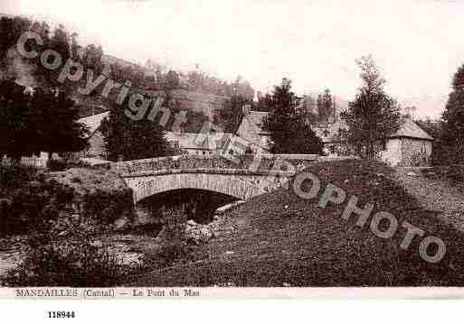 Ville de MANDAILLESSAINTJULIEN, carte postale ancienne