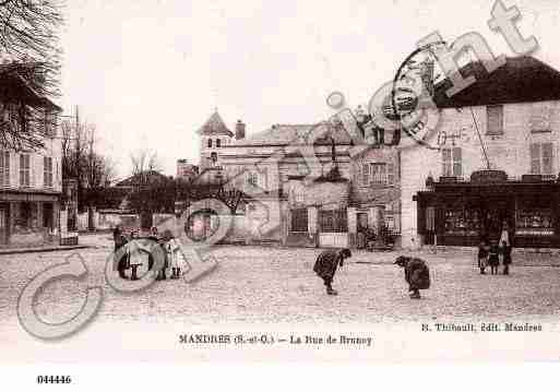 Ville de MANDRESLESROSES, carte postale ancienne