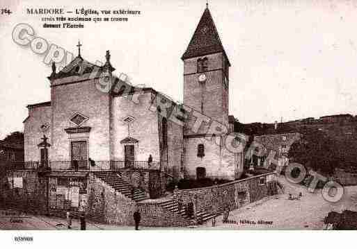 Ville de MARDORE, carte postale ancienne