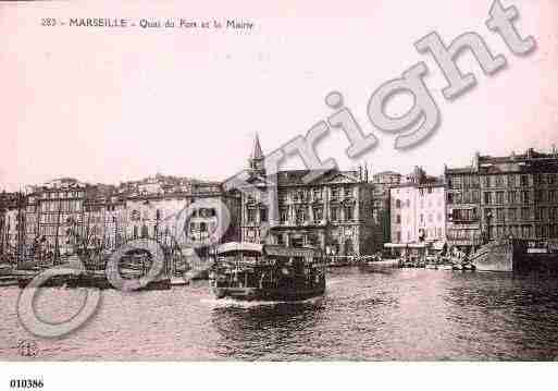 Ville de MARSEILLE, carte postale ancienne