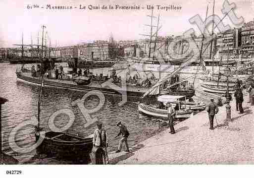 Ville de MARSEILLE, carte postale ancienne