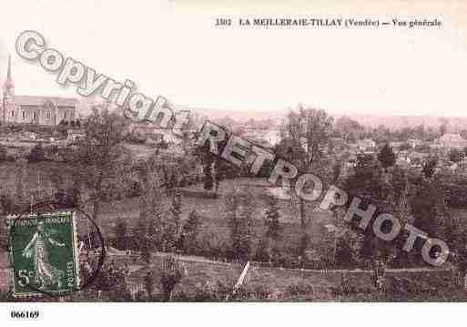 Ville de MEILLERAIETILLAY(LA), carte postale ancienne