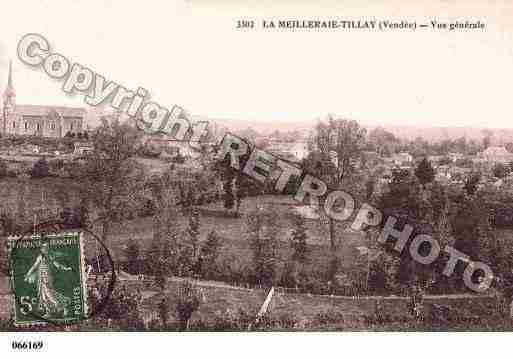 Ville de MEILLERAIETILLAY(LA), carte postale ancienne