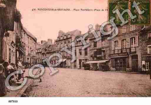 Ville de MONCONTOUR, carte postale ancienne