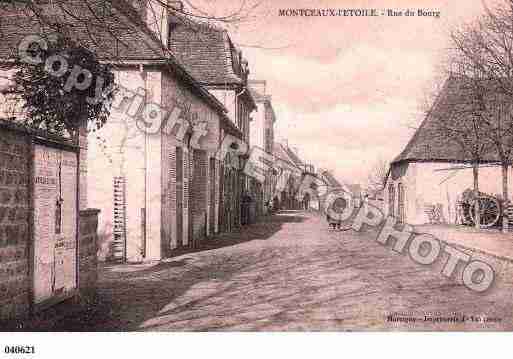 Ville de MONTCEAUXL'ETOILE, carte postale ancienne