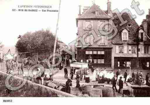 Ville de MURDEBARREZ, carte postale ancienne