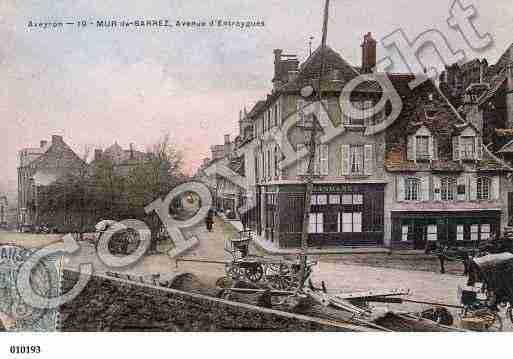 Ville de MURDEBARREZ, carte postale ancienne