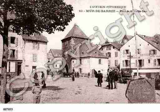 Ville de MURDEBARREZ, carte postale ancienne