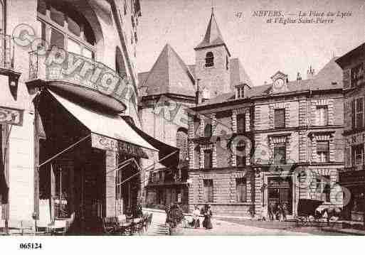 Ville de NEVERS, carte postale ancienne