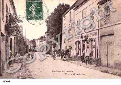 Ville de NEZEL, carte postale ancienne