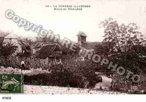 Ville de NONARDS, carte postale ancienne