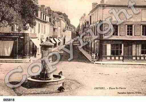 Ville de ORTHEZ, carte postale ancienne