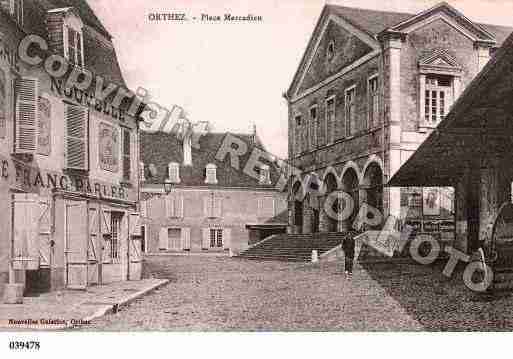 Ville de ORTHEZ, carte postale ancienne