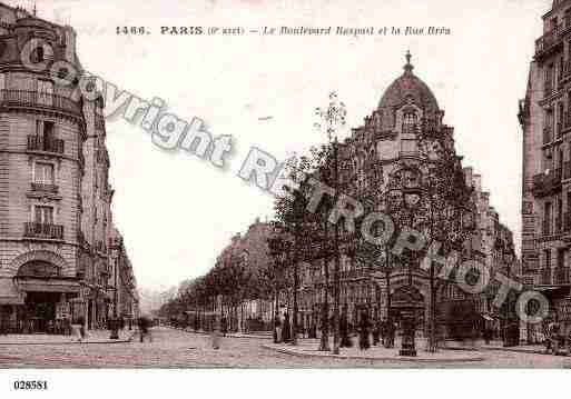 Ville de PARIS6, carte postale ancienne