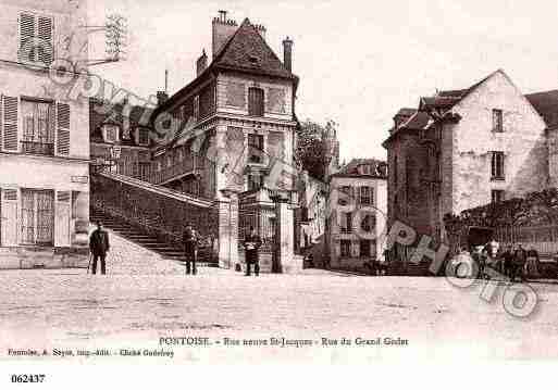 Ville de PONTOISE, carte postale ancienne