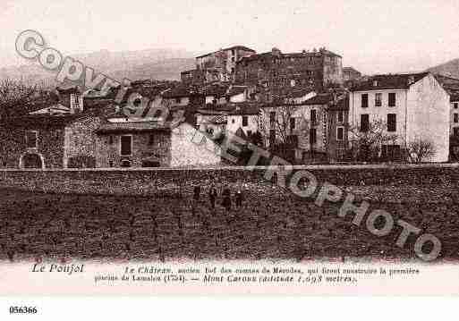 Ville de POUJOLSURORB(LE), carte postale ancienne