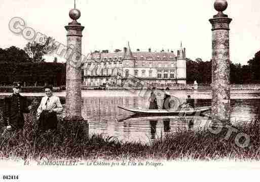 Ville de RAMBOUILLET, carte postale ancienne