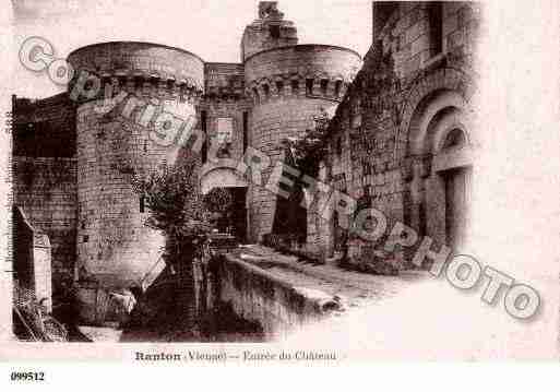 Ville de RANTON, carte postale ancienne