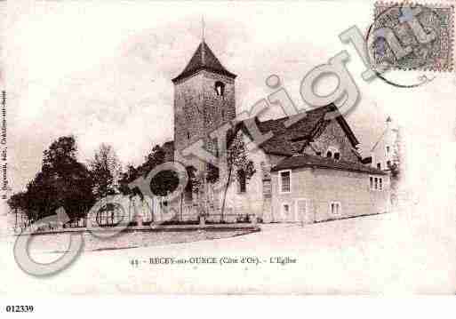 Ville de RECEYSUROURCE, carte postale ancienne