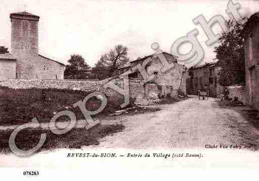 Ville de REVESTDUBION, carte postale ancienne Ville de REVESTDUBION, carte postale ancienne