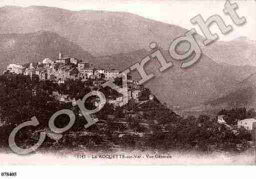 Ville de ROQUETTESURVAR(LA), carte postale ancienne