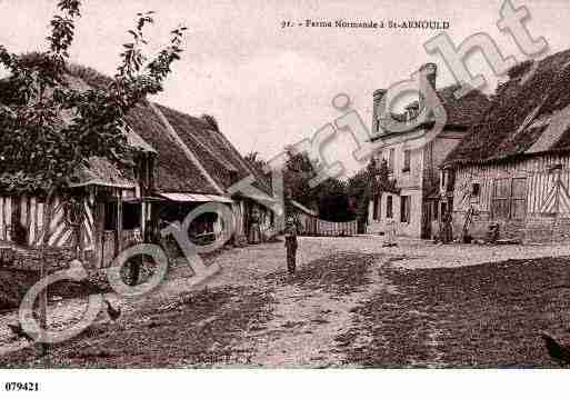 Ville de SAINTARNOULT, carte postale ancienne