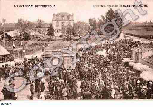 Ville de SAINTBEAUZIRE, carte postale ancienne