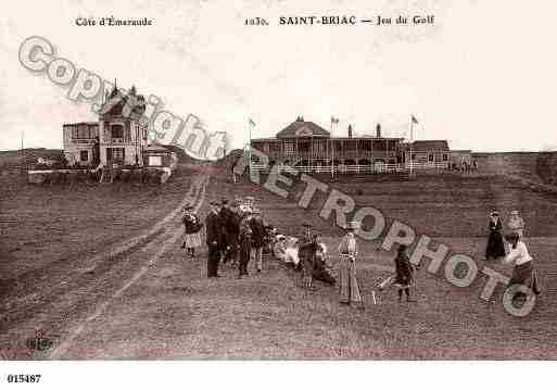 Ville de SAINTBRIACSURMER, carte postale ancienne