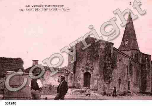 Ville de SAINTDENISDUPAYRE, carte postale ancienne