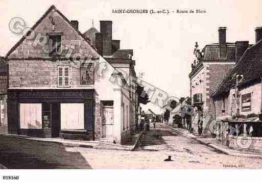 Ville de SAINTGEORGESSURCHER, carte postale ancienne