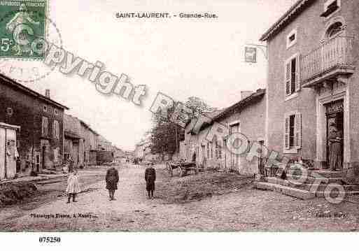 Ville de SAINTLAURENTSUROTHAIN, carte postale ancienne