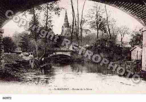 Ville de SAINTMAIXENTL'ECOLE, carte postale ancienne