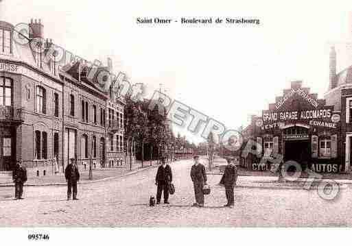 Ville de SAINTOMER, carte postale ancienne