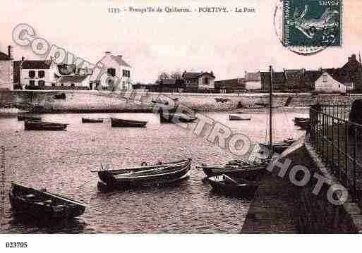 Ville de SAINTPIERREQUIBERON, carte postale ancienne