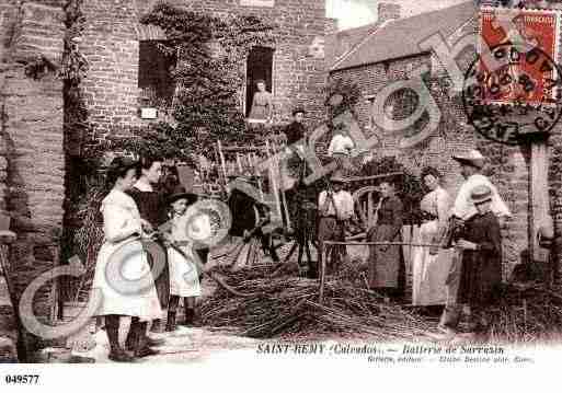 Ville de SAINTREMY, carte postale ancienne