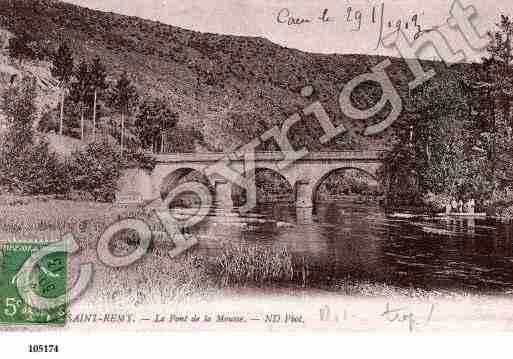 Ville de SAINTREMY, carte postale ancienne