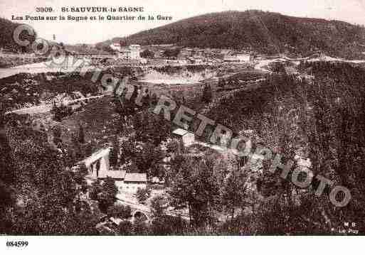Ville de SAINTSAUVEURLASAGNE, carte postale ancienne Ville de SAINTSAUVEURLASAGNE, carte postale ancienne