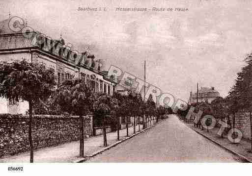 Ville de SARREBOURG, carte postale ancienne