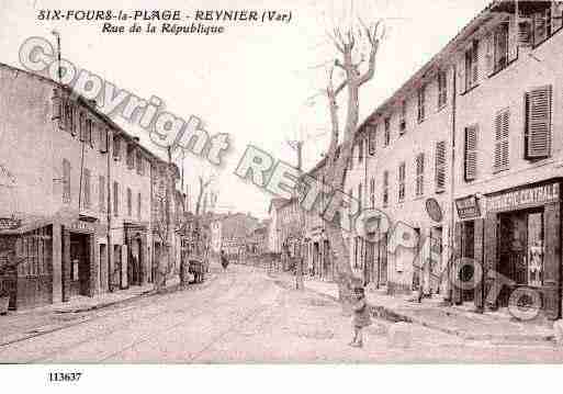 Ville de SIXFOURS, carte postale ancienne