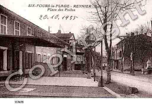 Ville de SIXFOURS, carte postale ancienne